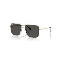 Ray-Ban Sunglasses Unisex Ari Bio-based - Pale Gold Frame Grey Lenses 54-16