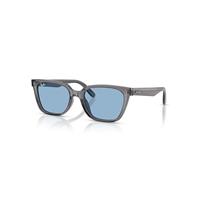 Ray-Ban Sunglasses Unisex Rb2243d - Transparent Grey Frame Blue Lenses 55-19