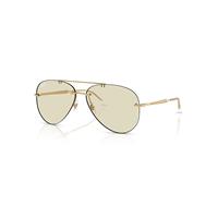 Ray-Ban Sunglasses Unisex Rb3791 Transitions Color Touch Lenses - Arista Frame Yellow Lenses 59-14