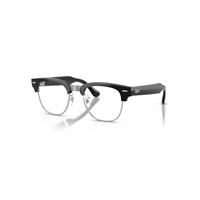 Ray-Ban Meta Audio Clubmaster Black Frame Clear Lenses AI Glasses