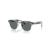Ray-Ban Meta Audio Clubmaster Transparent Iron Grey Frame Grey Lenses AI Glasses