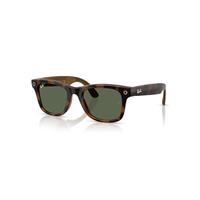 (gen 3) Ray-Ban Meta Wayfarer Havana Frame Green Lenses AI Glasses