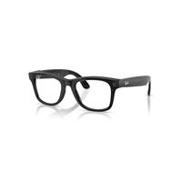 (gen 3) Ray-Ban Meta Wayfarer Transparent Black Frame Blue Lenses AI Glasses