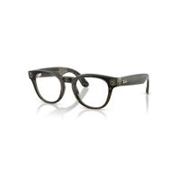 Ray-Ban Meta Optics (gen 2) Transparent Dark Olive Frame Demo Lens Prescription AI Glasses