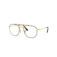 Ray-Ban Eyeglasses Unisex Marshal Optics - Gold Frame Clear Lenses Polarized 54-21