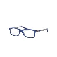 Ray-Ban Eyeglasses Children Rb1588 Optics Kids - Gunmetal Frame Clear Lenses Polarized 47-16