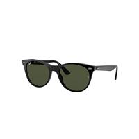 Ray-Ban Sunglasses Unisex Wayfarer II Classic - Black Frame Green Lenses 55-18