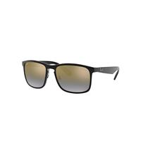 Ray-Ban Sunglasses Man Rb4264 Chromance - Black Frame Blue Lenses Polarized 58-18