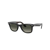Ray-Ban Sunglasses Unisex Original Wayfarer Color Mix - Grey On Havana Frame Grey Lenses 50-22