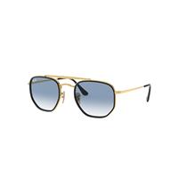 Ray-Ban Sunglasses Unisex Marshal II - Arista Gold Frame Blue Lenses 52-23