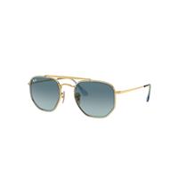 Ray-Ban Sunglasses Unisex Marshal II - Arista Gold Frame Blue Lenses 52-23