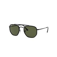 Ray-Ban Sunglasses Unisex Marshal II - Black Frame Green Lenses Polarized 52-23