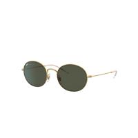 Ray-Ban Sunglasses Unisex Ray-Ban Beat - Gold Frame Green Lenses 53-20