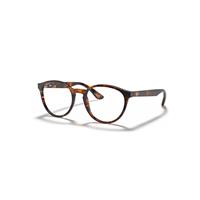 Ray-Ban Eyeglasses Unisex Rb5380 Optics - Tortoise Frame Clear Lenses Polarized 52-19