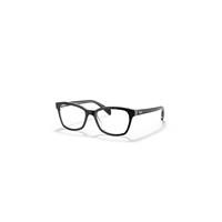 Ray-Ban Eyeglasses Children Rb1591 Optics Kids - Black On Transparent Frame Clear Lenses Polarized 46-16