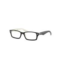 Ray-Ban Eyeglasses Children Rb1530 Optics Kids - White Frame Clear Lenses Polarized 48-16