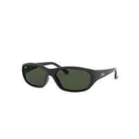Ray-Ban Sunglasses Unisex Daddy-o - Black Frame Green Lenses 59-17