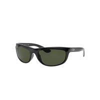 Ray-Ban Sunglasses Man Balorama - Black Frame Green Lenses 62-19