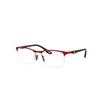 Ray-Ban Eyeglasses Man Rb8416m Scuderia Ferrari Collection - Black Frame Clear Lenses 54-18