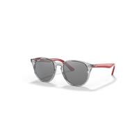 Ray-Ban Sunglasses Children Rb9070s Kids - Transparent Grey Frame Silver Lenses 46-16