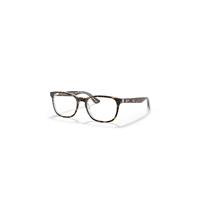 Ray-Ban Eyeglasses Children Rb1592 Optics Kids - Havana On Transparent Frame Clear Lenses Polarized 48-16