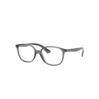Ray-Ban Eyeglasses Children Rb1598 Optics Kids - Blue Frame Clear Lenses Polarized 47-16