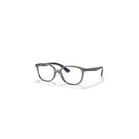 Ray-Ban Eyeglasses Children Rb1598 Optics Kids - Blue Frame Clear Lenses Polarized 49-16