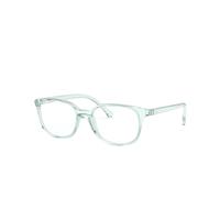 Ray-Ban Eyeglasses Children Rb1900 Optics Kids - Transparent Green Frame Clear Lenses Polarized 47-15
