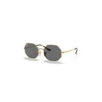 Ray-Ban Sunglasses Unisex Octagon 1972 - Arista Gold Frame Grey Lenses 54-19