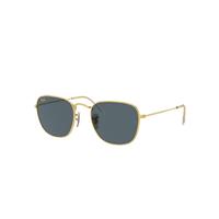 Ray-Ban Sunglasses Unisex Frank - Gold Frame Blue Lenses 51-20