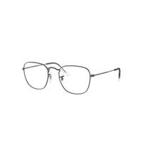 Ray-Ban Eyeglasses Unisex Frank Optics - Gunmetal Frame Clear Lenses Polarized 51-20
