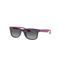 Ray-Ban Sunglasses Children New Wayfarer Kids - Fuxia Frame Grey Lenses 48-16