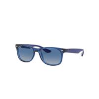 Ray-Ban Sunglasses Children New Wayfarer Kids - Blue Frame Grey Lenses 48-16