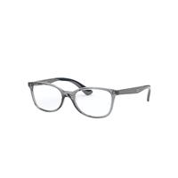 Ray-Ban Eyeglasses Children Rb1586 Optics Kids - Blue Frame Clear Lenses Polarized 47-16
