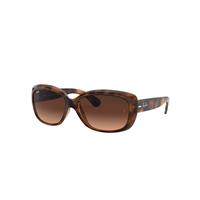 Ray-Ban Sunglasses Woman Jackie Ohh - Havana Frame Pink Lenses 58-17