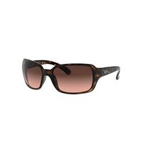 Ray-Ban Sunglasses Woman Rb4068 - Tortoise Frame Pink Lenses 60-17