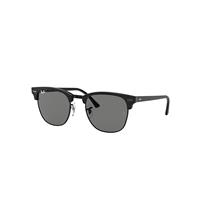 Ray-Ban Sunglasses Unisex Clubmaster Marble - Black Frame Grey Lenses 49-21