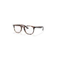Ray-Ban Eyeglasses Unisex Rb7159 Optics - Shiny Pink Havana Frame Clear Lenses Polarized 50-20