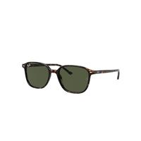 Ray-Ban Sunglasses Unisex Leonard - Tortoise Frame Green Lenses 53-18