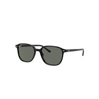 Ray-Ban Sunglasses Unisex Leonard - Black Frame Green Lenses Polarized 53-18