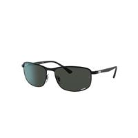 Ray-Ban Sunglasses Unisex Rb3671ch Chromance - Black Frame Grey Lenses Polarized 60-16