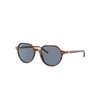 Ray-Ban Sunglasses Unisex Thalia - Tortoise Frame Blue Lenses 51-18