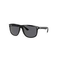 Ray-Ban Sunglasses Man Boyfriend - Black Frame Grey Lenses 60-15