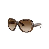 Ray-Ban Sunglasses Woman Jackie Ohh II - Havana Frame Brown Lenses 60-14