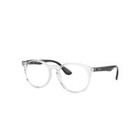 Ray-Ban Eyeglasses Children Rb1554 Optics Kids - Black Frame Clear Lenses Polarized 48-16