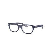 Ray-Ban Eyeglasses Children Rb1555 Optics Kids - Blue On Transparent Frame Clear Lenses Polarized 46-16