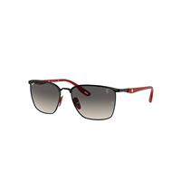 Ray-Ban Sunglasses Unisex Rb3673m Scuderia Ferrari Collection - Red Frame Grey Lenses 56-17