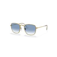 Ray-Ban Sunglasses Unisex Frank Legend Gold - Gold Frame Blue Lenses 51-20