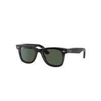 Ray-Ban Sunglasses Unisex Original Wayfarer Horn - Dark Brown Frame Green Lenses 50-22