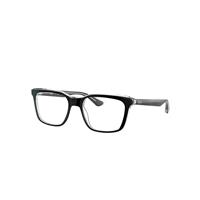 Ray-Ban Eyeglasses Unisex Rb5391 Optics - Black Frame Clear Lenses Polarized 53-18